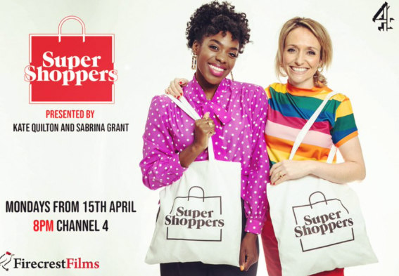 Channel 4 Super Shoppers with Kate Quilton